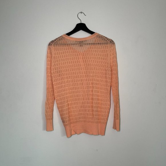 Marc by Marc Jacobs Light Orange Pastel Cardigan - Small - Picture 3 of 4